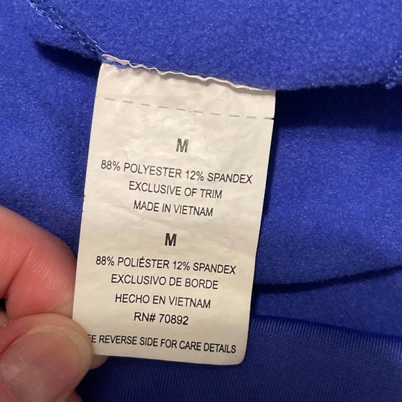 Hind Purple High Neck Athletic Jacket Full Zip Offset Medium Pre-owned‎ - Picture 8 of 11